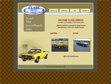 Tablet Screenshot of clarkclassic.com